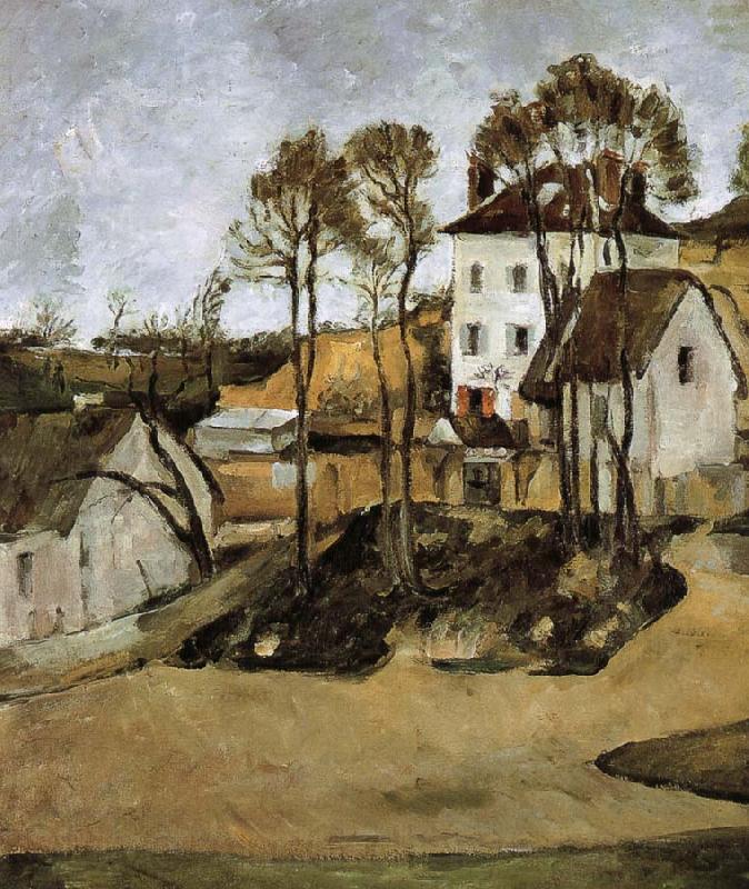 Paul Cezanne doctor s house France oil painting art